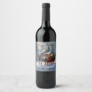 Search for horse wine labels Santa claus