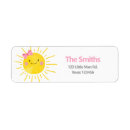 Search for sunshine return address labels Our little sunshine