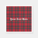 Search for stewart plaid napkins Scottish