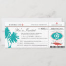 Search for destination 50th birthday invitations Boarding pass