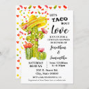 Search for cacti bridal shower invitations Fiesta couples shower