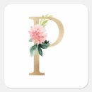 Search for letter p stickers Floral