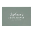 Search for sage green placemats Chic