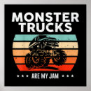 Search for monster truck posters Vintage