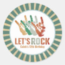 Search for rock n roll stickers Retro