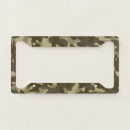Search for military license plates Brown