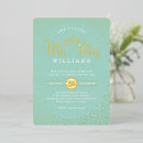 Search for mint wedding invitations Contemporary
