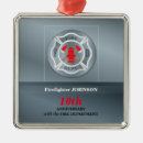Search for fire department ornaments First responder