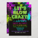 Search for glow sweet 16 invitations Glow in the dark