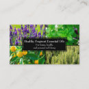 Search for herbal business cards Nature