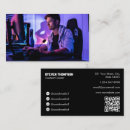 Search for game developer business cards Information technology