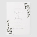 Search for olive branch wedding invitations Italian
