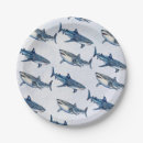 Search for shark paper plates Whale birthday party