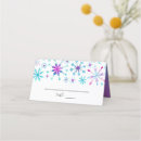 Search for snowflake place cards elegant