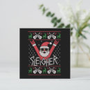 Search for rock and roll christmas cards Santa