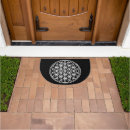Search for sacred geometry doormats Blume des lebens
