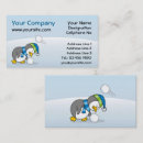 Search for penguin business cards Bird