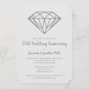 Search for diamond anniversary invitations Formal