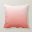 Search for coral color pillows Solid