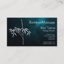 Search for plant business cards Massage