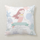 Search for mermaid pillows Under the sea