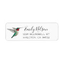 Search for hummingbird return address labels Nature