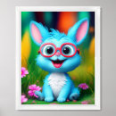 Search for bunny with glasses art Cute