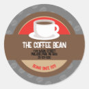 Search for business card stickers Cafe