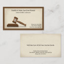 Search for auctioneer business cards Gavel