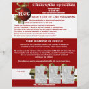 Search for holiday flyers White
