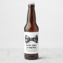 Search for groomsmen beer labels Tuxedo