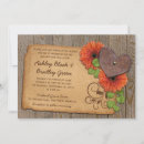 Search for two hearts wedding invitations Wood