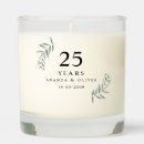 Search for 25th anniversary candles Couple