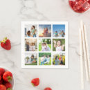 Search for photo collage napkins Create your own