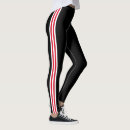 Search for red white and black leggings Stripes