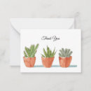 Search for succulent thank you cards Rustic