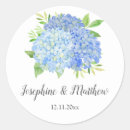 Search for blue hydrangea stickers Watercolor