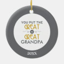 Search for great grandparents ornaments Nonna