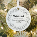 Search for wedding favor ornaments Simple