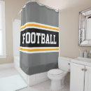 Search for orange and gray shower curtains White