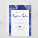 Search for passover seder invitations Blue