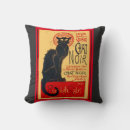 Search for black cat pillows Le chat noir