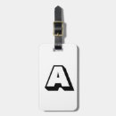 Search for alphabet luggage tags Travel