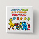 Search for elmo buttons Birthday