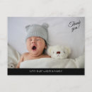Search for vintage birth announcement cards Modern