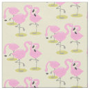 Search for pink flamingo fabric Florida