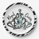 Search for crown paper plates Queen