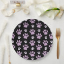 Search for paw print paper plates Animal paws