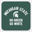 Search for go green stickers Michigan state university