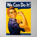Search for rosie the riveter posters we can do it